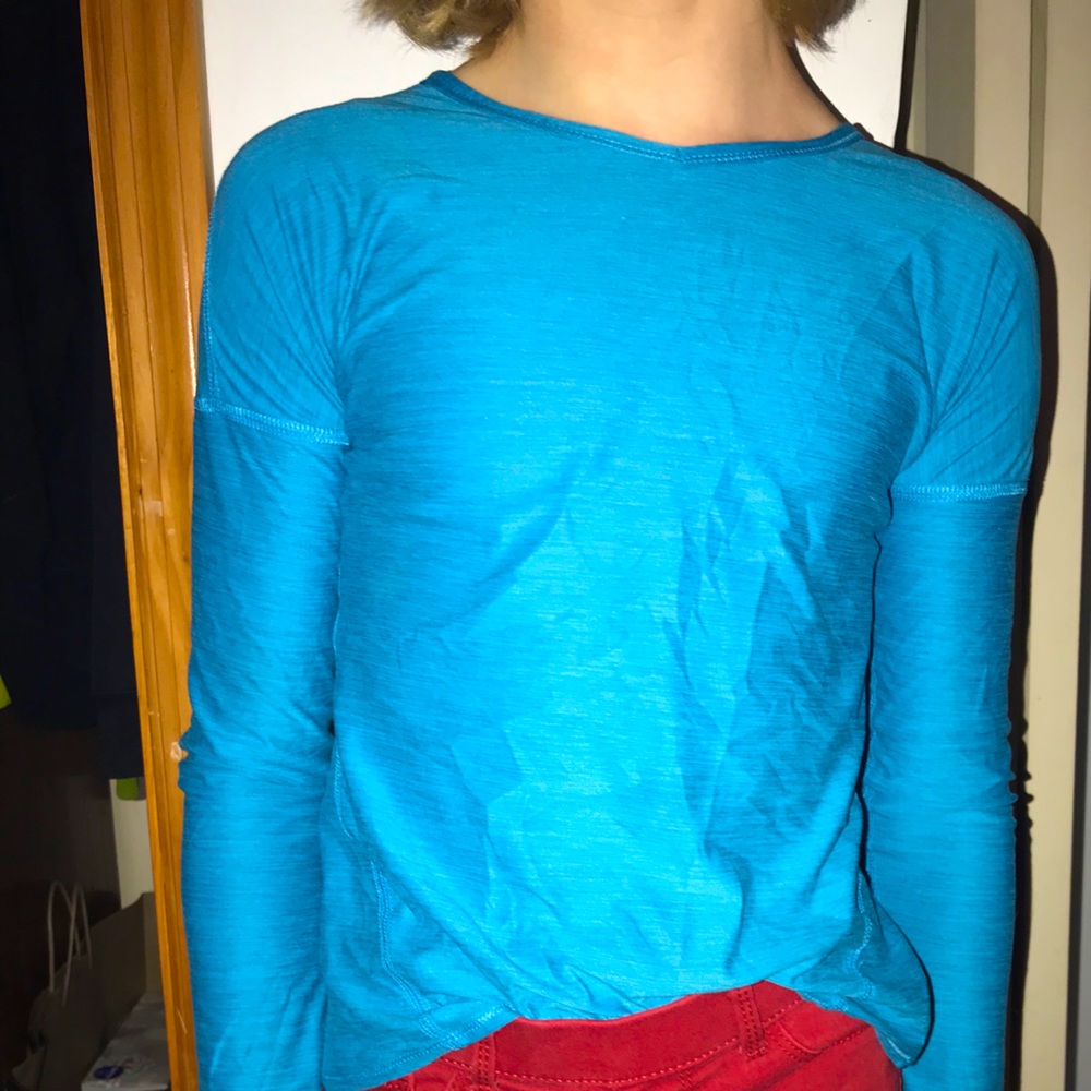 Kids Blue Avia Long Sleeve